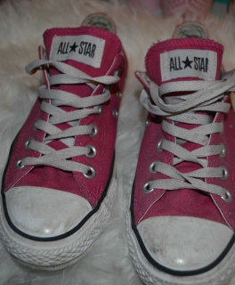 Converse Allstar Chucks Pink Lowcut