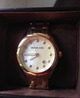 goldene, neue Michael Kors Uhr MK 5310