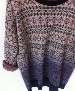 Urban Outfitters Vintage Pullover OMBRE