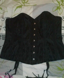 Schwarze Corsage 2XL (neu!!!!)