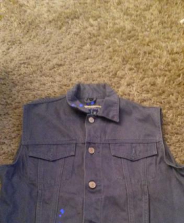 70er Jahre Jeansweste / Versand inkl.