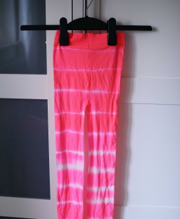 Batik Strumpfhose neonpink