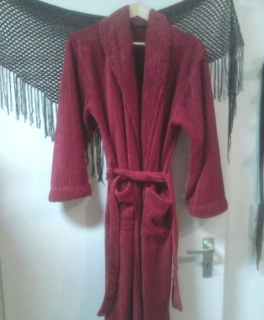 gr 38 (bis 40) Bademantel kuschelig weich !! und warm haltend