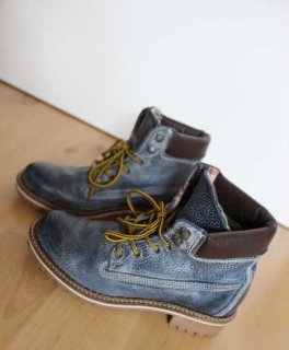 Stiefel Usedlook-Leder