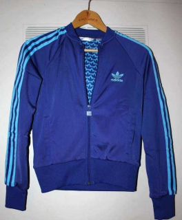 Trendy ADIDAS Jacke in marine blau S