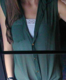 Neuwertige ärmellose Bluse