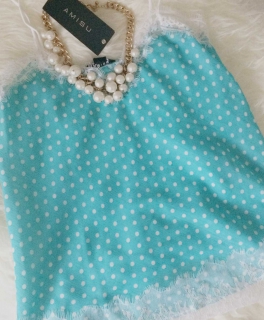 Trägertop Polkadots 