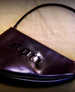 elegante schwarze Handtasche 