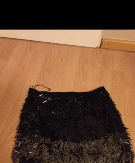 Pailetten Rock von Zara