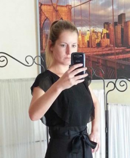 wunderschönes Cocktailkleid mit Chiffon