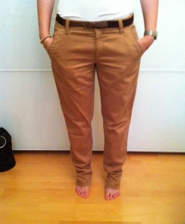 Chinohose von Esprit in braun