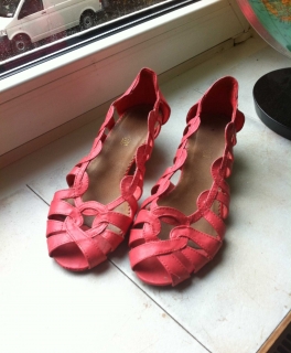 Peeptoes koralle Rockabilly