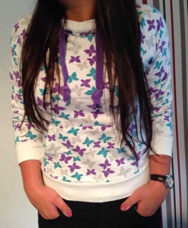 Schmetterlings Pullover von Vero Moda