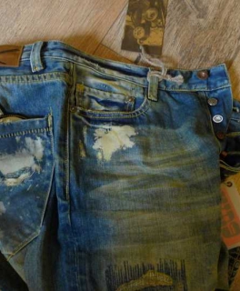 Mega Hammer geile King Krash by PRPS Designer Premium Jeans Hose Gr. 32 oder Gr. 33 Donwan Harrell Denim Rare KK NEU mit Etikett 189€ Rare