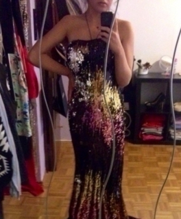 Pailletenkleid Prestije Metallic