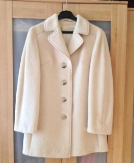 Mantel aus echter Lamawolle *vintage Stil