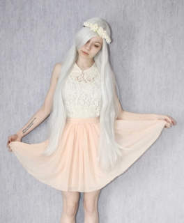 peter pan bluse mit spitze