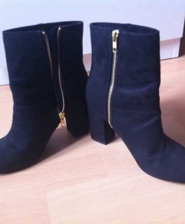 Wildlederstiefeletten H&M 40 Ankleboots