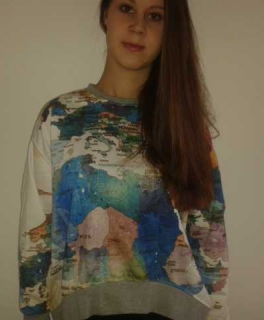 Langärmliger Oversized Chillerpullover