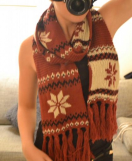 Kuscheliger Schal für die kalten Tage