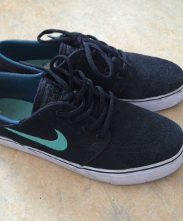Nike Janoski 38 schwarz / türkis