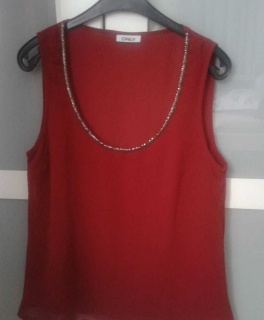 Rotes Top von Only