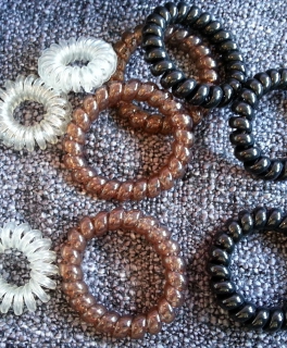 Haargummi Spirale