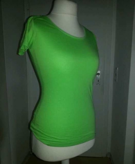 knallgrünes T-Shirt von Montego