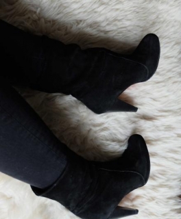 Bullboxer Stiefel Gr.37 Stiefeletten rote Sohle Leder