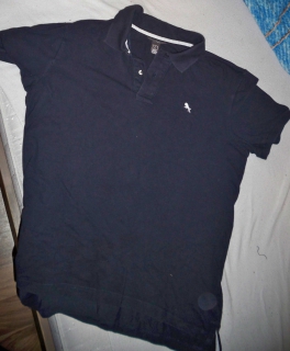 Herren Poloshirt H&M dunkelblau L Polo H und M wie neu