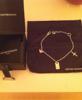 EMPORIO ARMANI Armband Damen Echtsilber *NEU* EG3064040