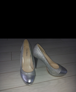High Heels, silber