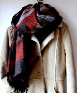 top WILDLEDERMANTEL - Spitzenquaität