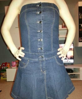 jeans kleid