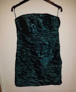 Ballkleid in Dunkelgrün (Tubekleid)