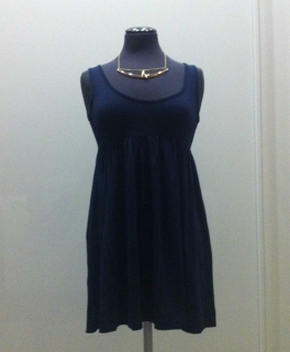 -BLAUES H&M KLEID GRÖßE S-