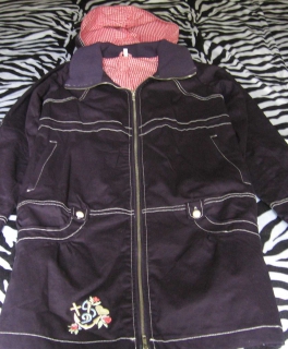 Mantel Blutsgeschwister Vive Maria Pussy Deluxe Gr. XS Rockabilly