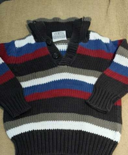 Strickpulli mit kragen neu / Topolino