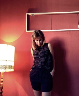 Kurze boyfriend Jeans 