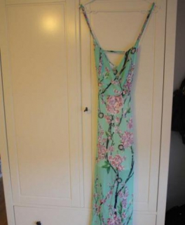 Maxikleid mit Blumenmuster 