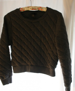 Hoodie Pullover grau