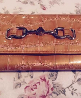 BIJOU BRIGITTE // Orangener Geldbeutel