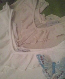 2er Set aus sehr sexy rüschen tüll oberteilen..oder bluse tunika