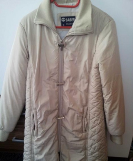 Beige Winterkjacke 