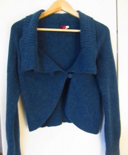 Kuscheliges Jäckchen aus Merino und Angora