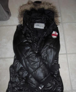 Winterparka LEE schwarz S