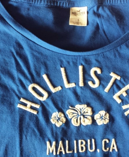 Hollister Tshirt marineblau Gr. S