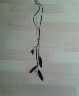Kette mit Federn lang