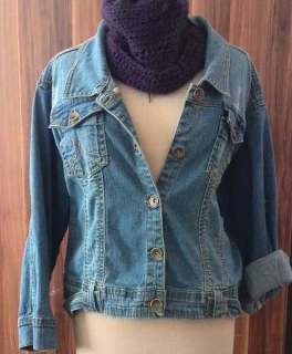 Kurz Jeansjacke 56/58