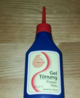 Gel Tönung - Blau / Basler